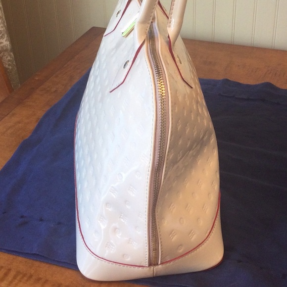 Arcadia Leather ButterCream/beige Italian Bag size OS - Picture 4 of 15